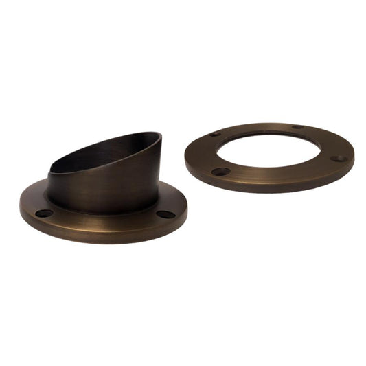 ILLUMICARE BRASS EYEBROW SURFACE COVER NO/LENS SANDYEYEBROW