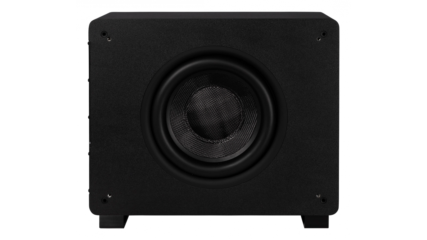 ELAC FLR STND THIN MURO SERIES 10" SUBWFR 250WATT AMP BLK