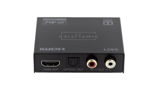 SIMPLIFIED HDMI 2.0B (18 GBPS) AUDIO EXT W/ DOLBY DWNMX DAC1