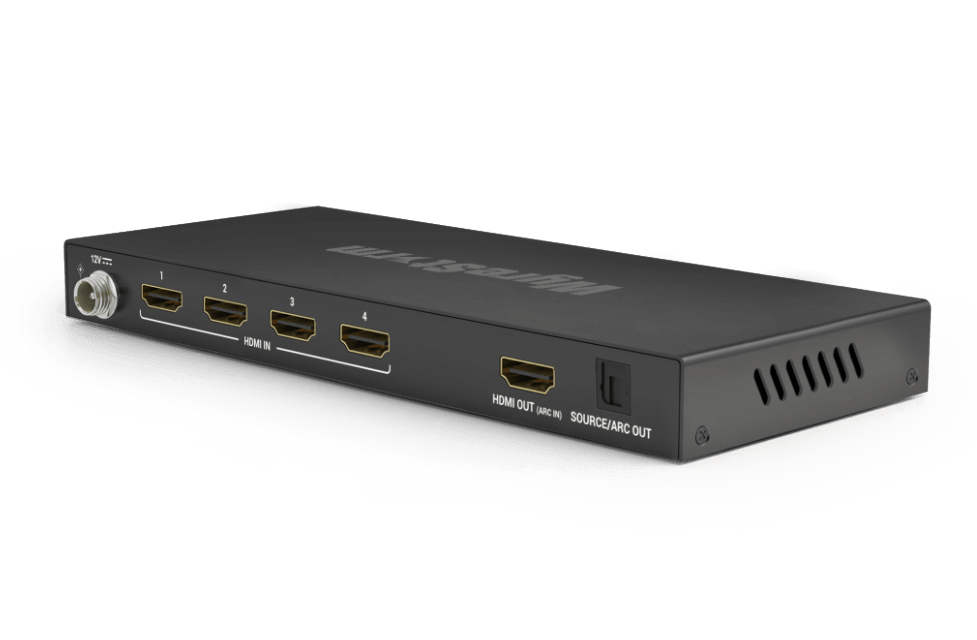WYRESTORM 4K HDR/DOLBYVISION4X1 18GB HDMI SWITCH EXPSW04018K