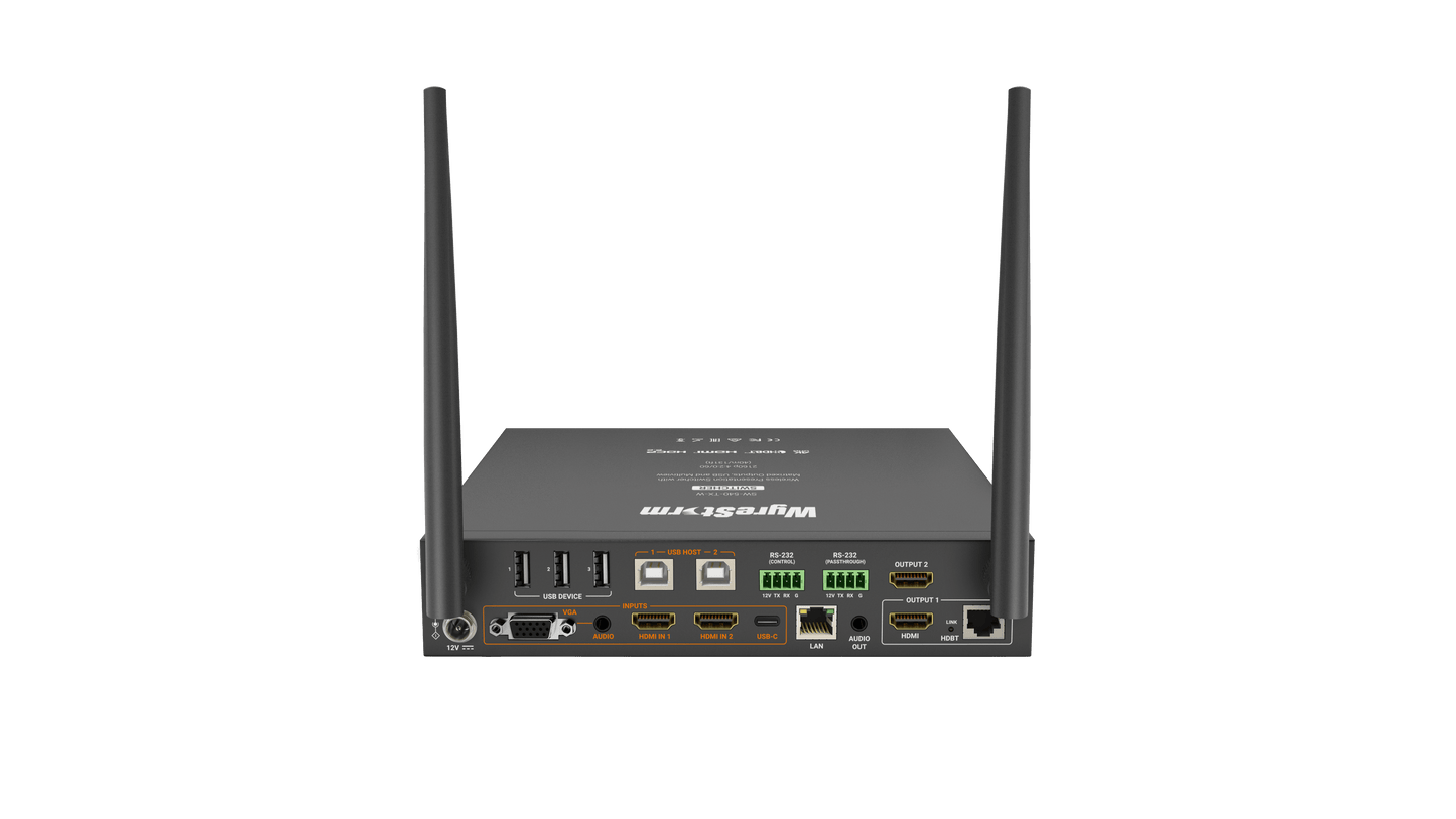 WYRESTORM 4_2 4K HDBASET SWITCHER WIRELESS CASTING SW540TXW