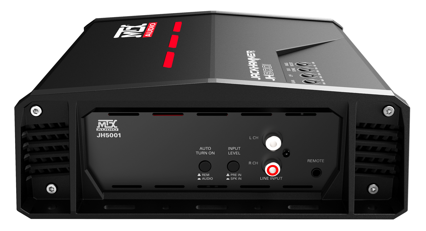 MTX JACKHAMMER 550 WATT RMS MONO BLOCK AMP JH5001