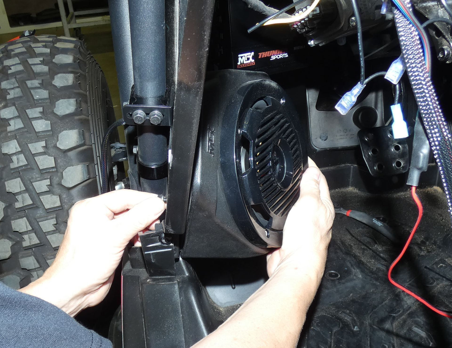 MTX CAN AM X3 FRONT SPEAKERS LOW W/SP PODS X317FSL