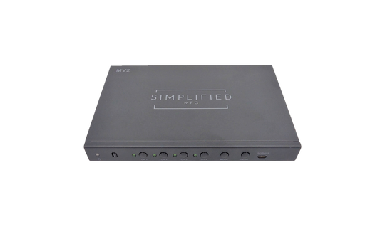 SIMPLIFIED 4 INPUT SCALING HDMI FAST SWITCH MULTIVIEW MV2