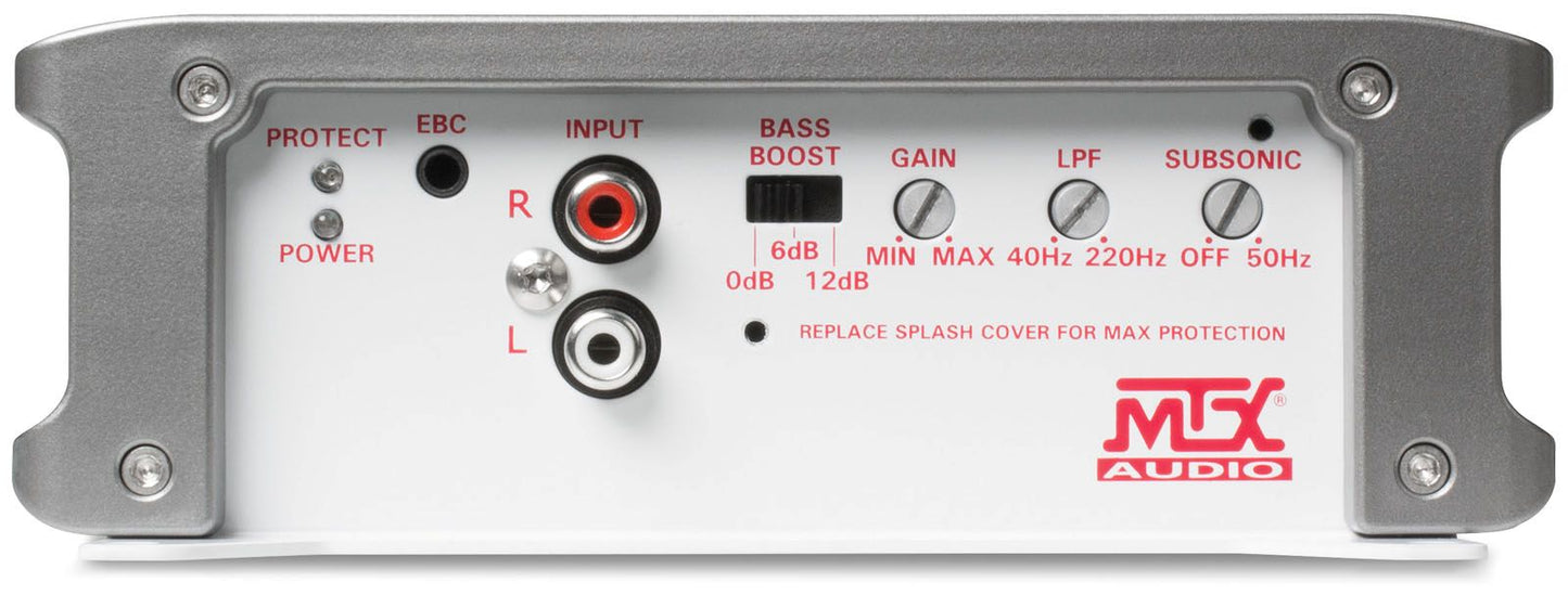 MTX WET SERIES 500 WATT X 1 RMS @ 2 OHM AMPLIFIER WET5001
