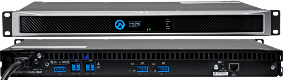 LEA CONNECT SERIES 2CH SMART AMP 350W CONNECT352