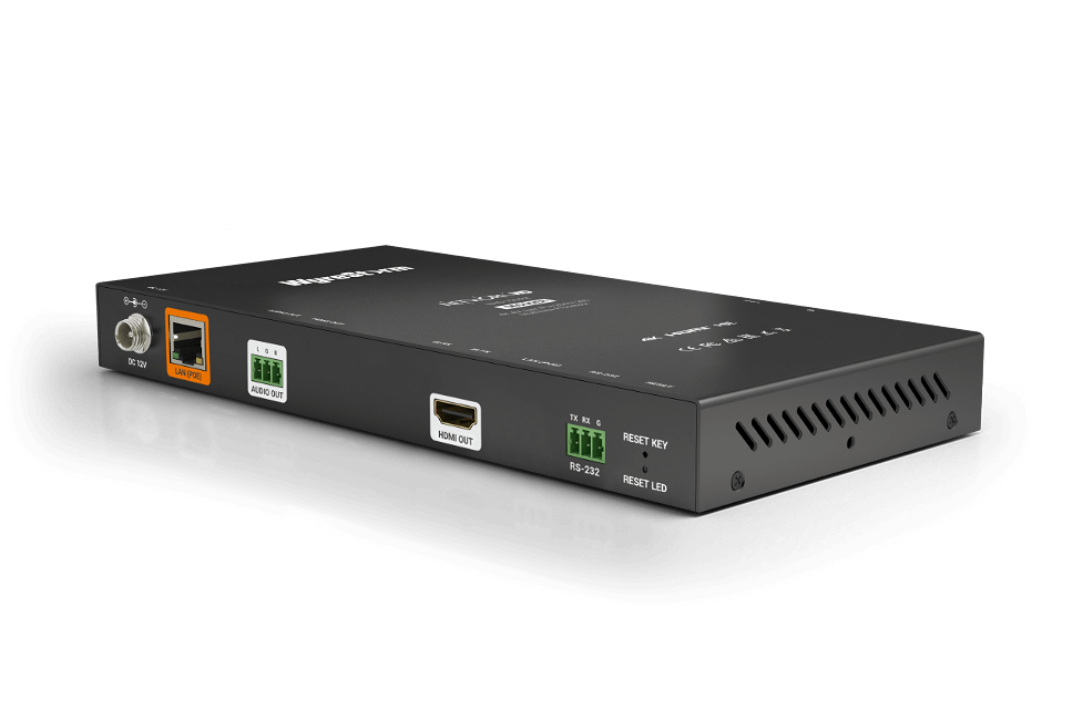 WYRESTORM 4K60HZ DECODER w/ POE, 9 WIN MUTLIVIEW NHD150RX