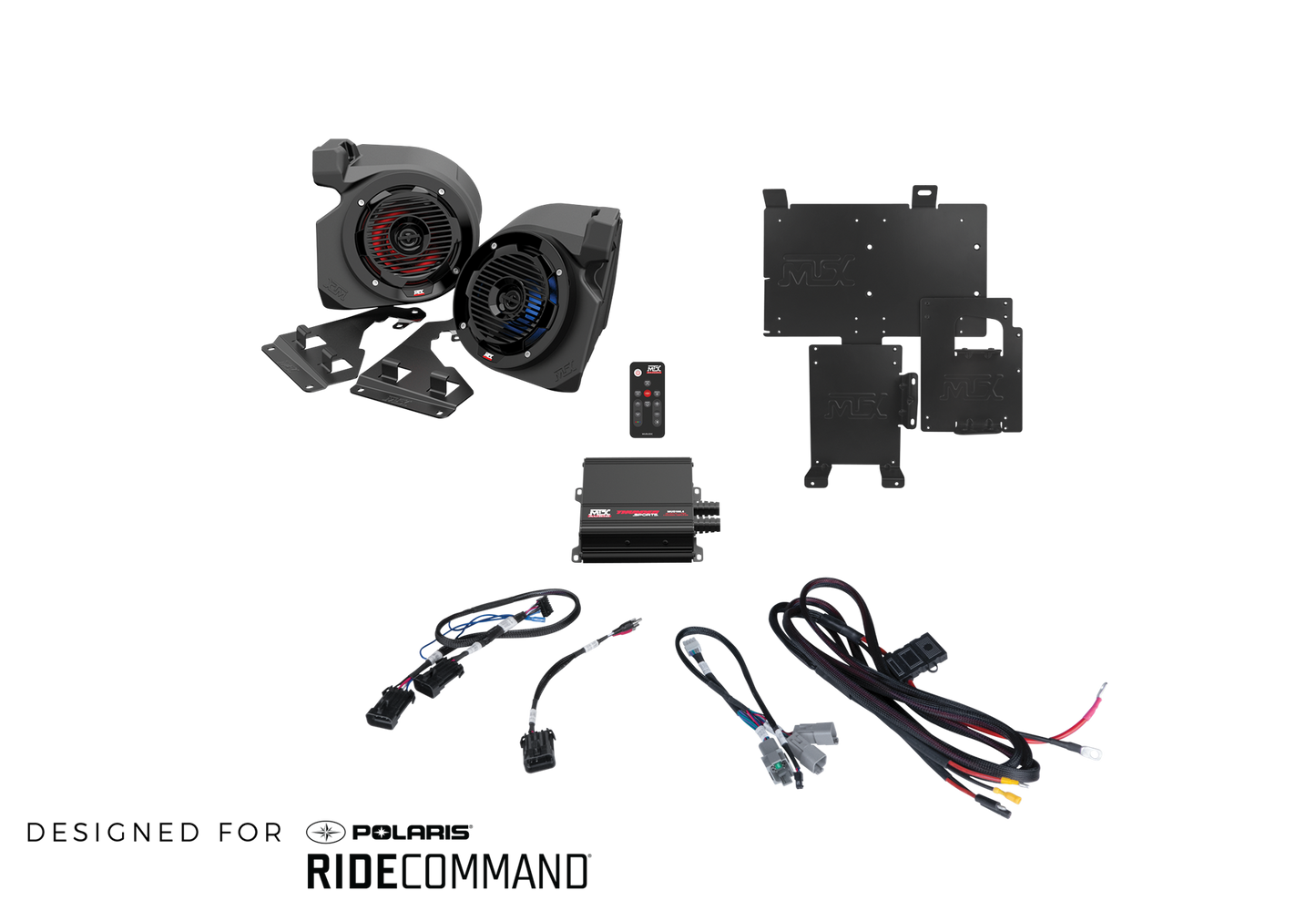 MTX POLARIS RZR RC THUNDER2 AUDIO SYSTEM RZR14RCTHUND2