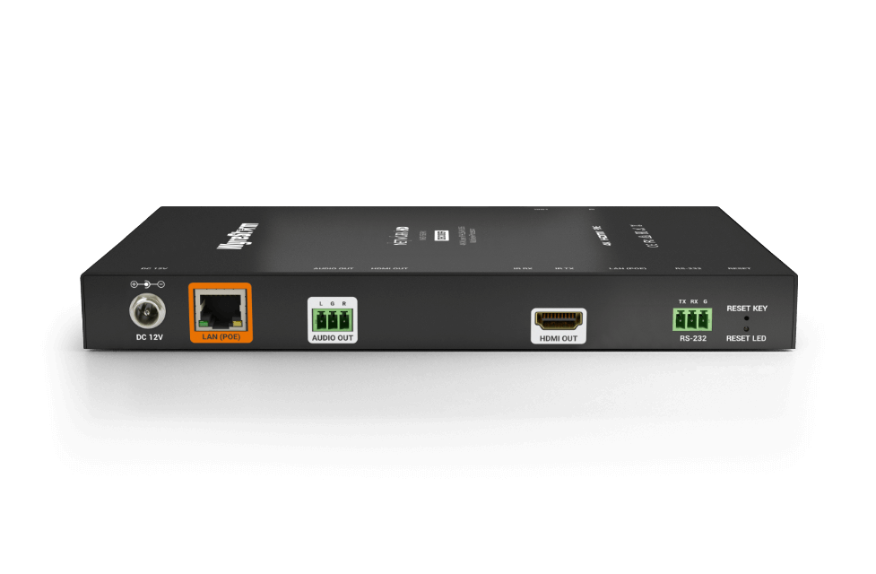 WYRESTORM 4K60HZ DECODER w/ POE, 9 WIN MUTLIVIEW NHD150RX