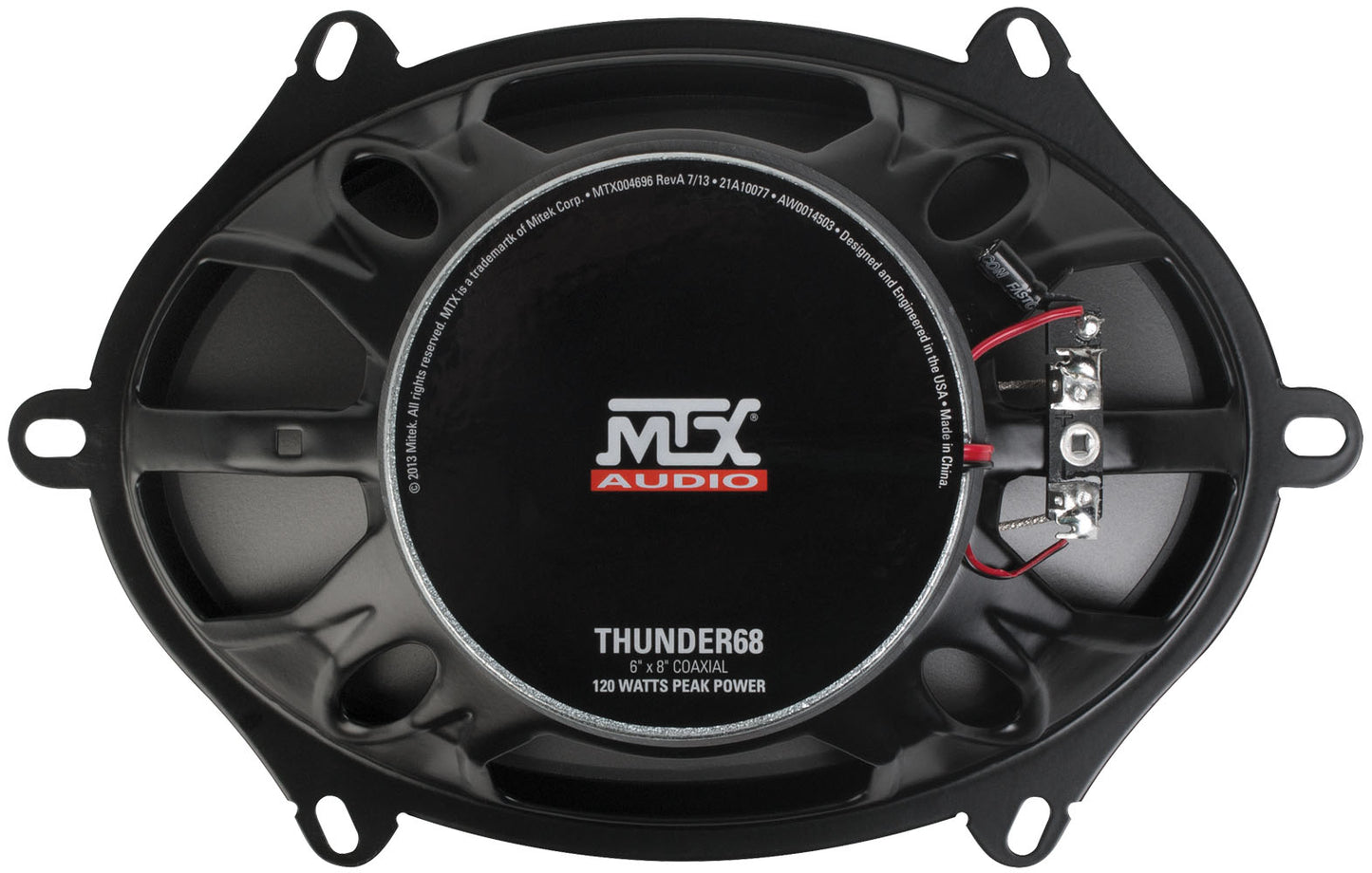 MTX THUNDER SERIES 6X8 2-WAY COAX SPEAKERS THUNDER68