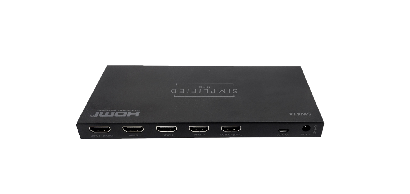 SIMPLIFIED ARC BASED AUTO SWITCH W/ EARC SW41E