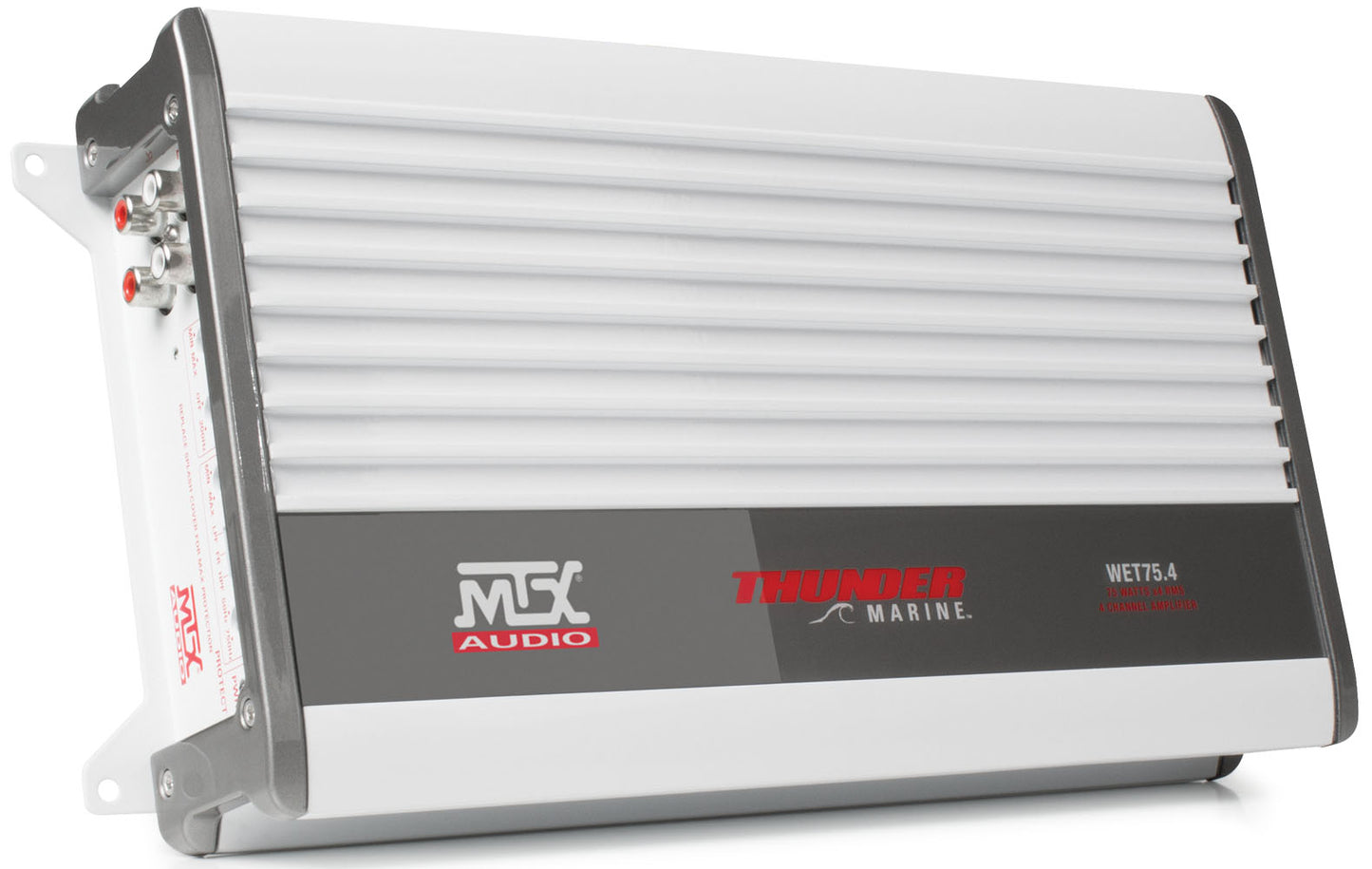 MTX WET SERIES 75 WATTS X 4 RMS @ 2 OHM AMPLIFIER WET754