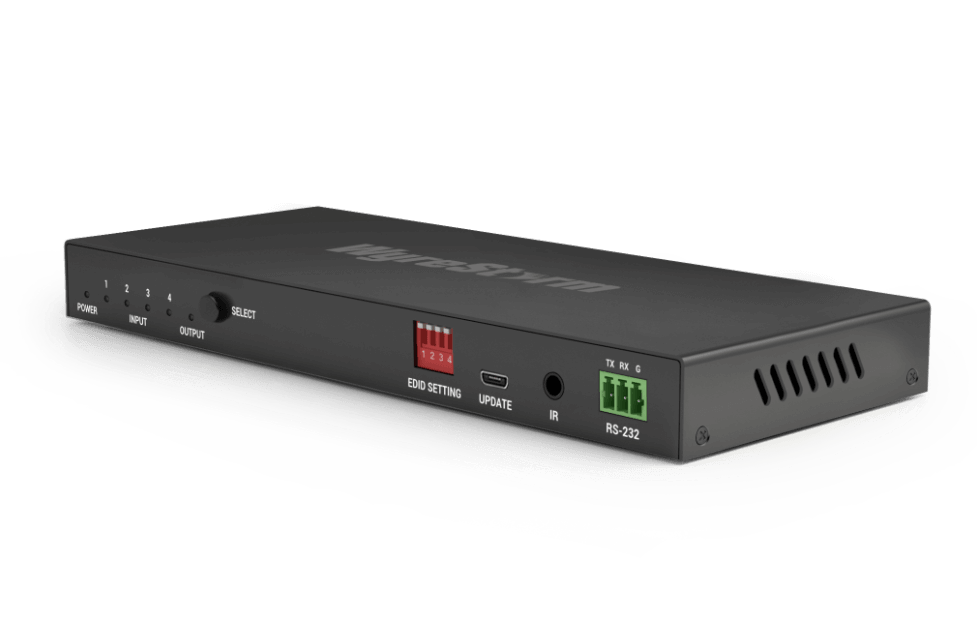 WYRESTORM 4K HDR/DOLBYVISION4X1 18GB HDMI SWITCH EXPSW04018K