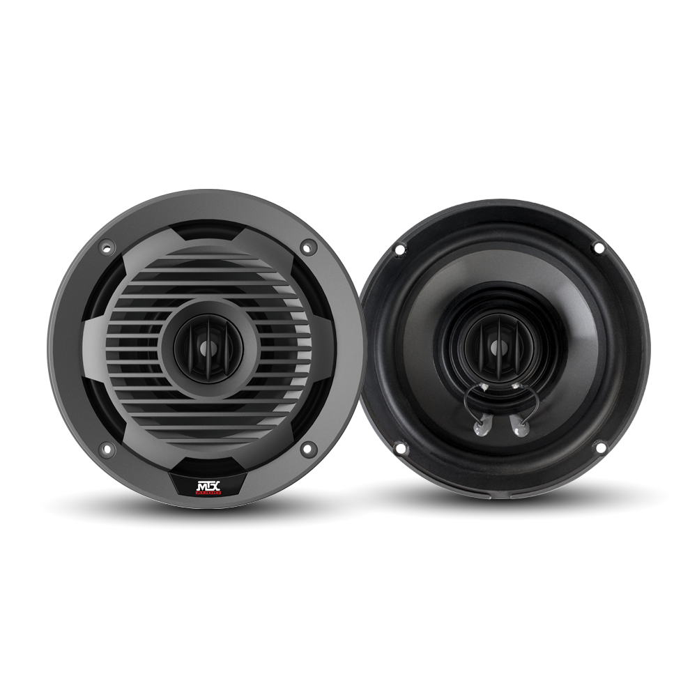 MTX WET SERIES 6.5 2-WAY COAX MARINE SPEAKERS - BLACK WET65C