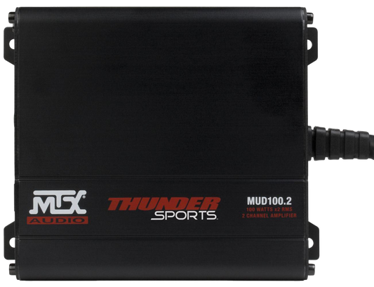 MTX MUD SERIES 100 X 2 RMS @ 2 OHM AMPLIFIER MUD1002