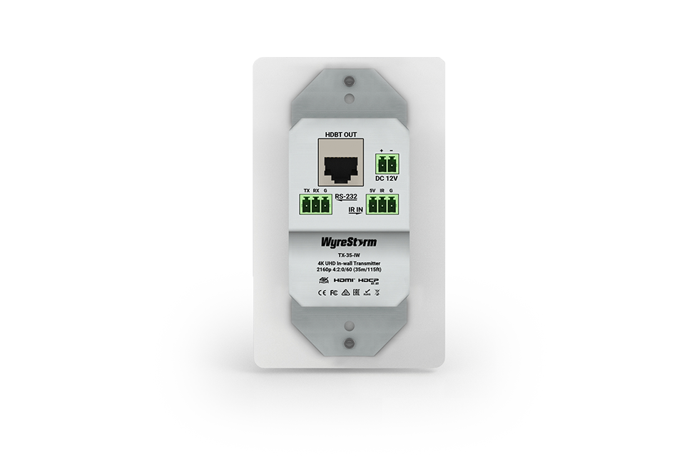 WYRESTORM HDMI 1-GANG IN-WALL HDBASE T TX35IW