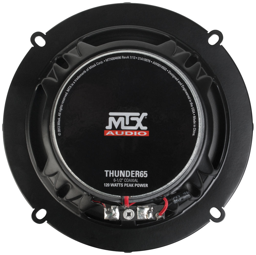 MTX THUNDER SERIES 6.5 2-WAY COAX SPEAKERS THUNDER65