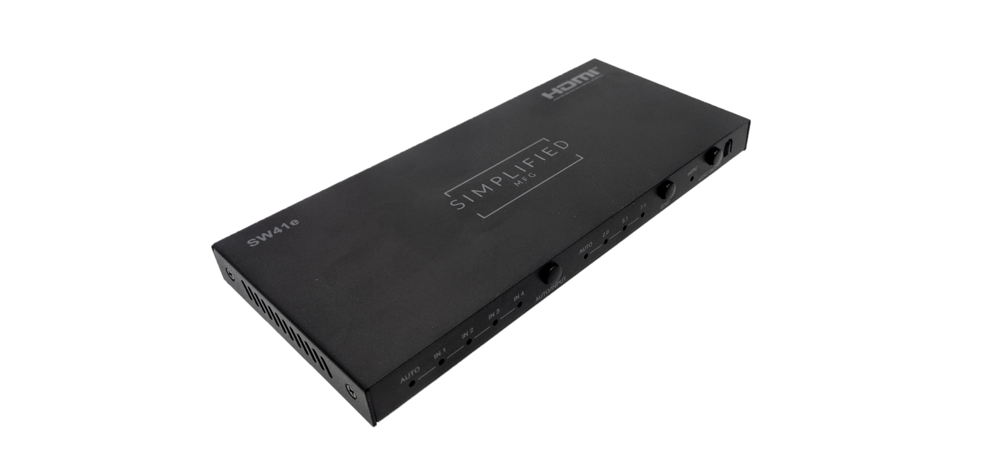 SIMPLIFIED ARC BASED AUTO SWITCH W/ EARC SW41E