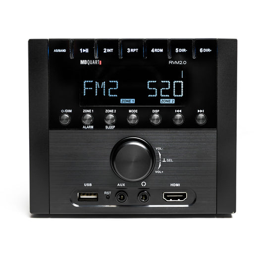 MB QUART RV MULTI ZONE MECHLESS RADIO/SOURCE UNIT RVM20