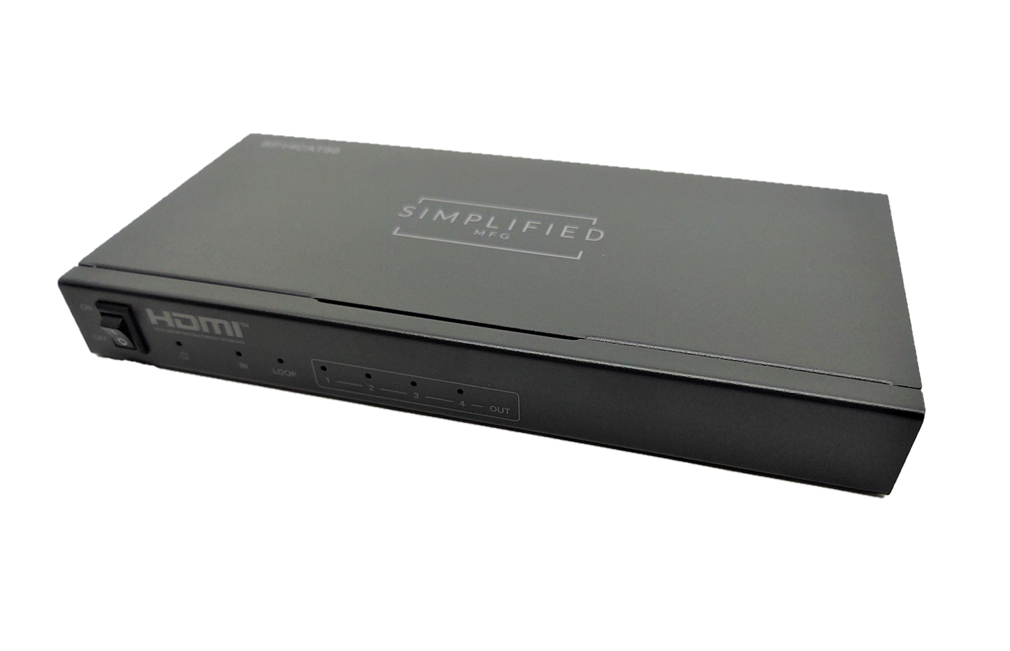 SIMPLIFIED HDMI 2.0B (18 GBPS) 1 TO 4 HDMI SPLIT SP14CAT50