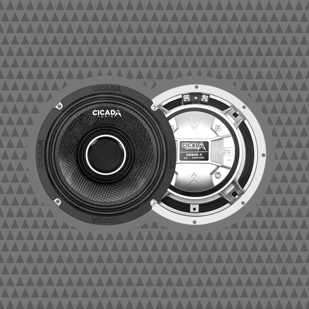 CICADA 6.5" 4OHM MID-BASS CAROB MATRIX CONE 6.5" CH654X
