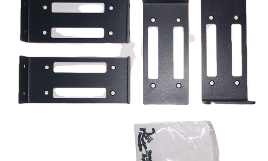 SIMPLIFIED METAL BRACKET -CONVERT 4DEC OR 4ENC TO 1RU IPRACK