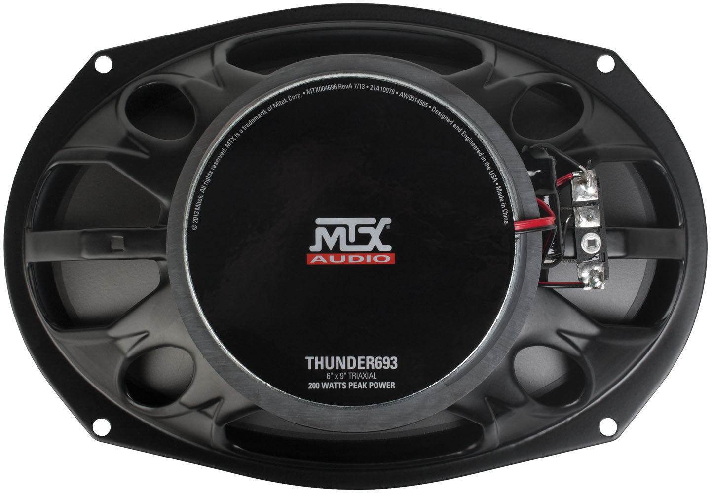 MTX THUNDER SERIES 6X9 3-WAY COAX SPEAKERS THUNDER693