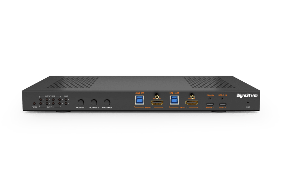 WYRESTORM SYNERGY 4K HDR 4X2 HDMI/USB-C MATRIX MX0402MST