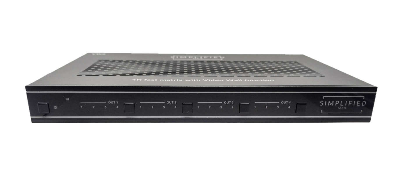 SIMPLIFIED 4K FAST SWITCH MATRIX W/ 4K VIDEO WALL VW2