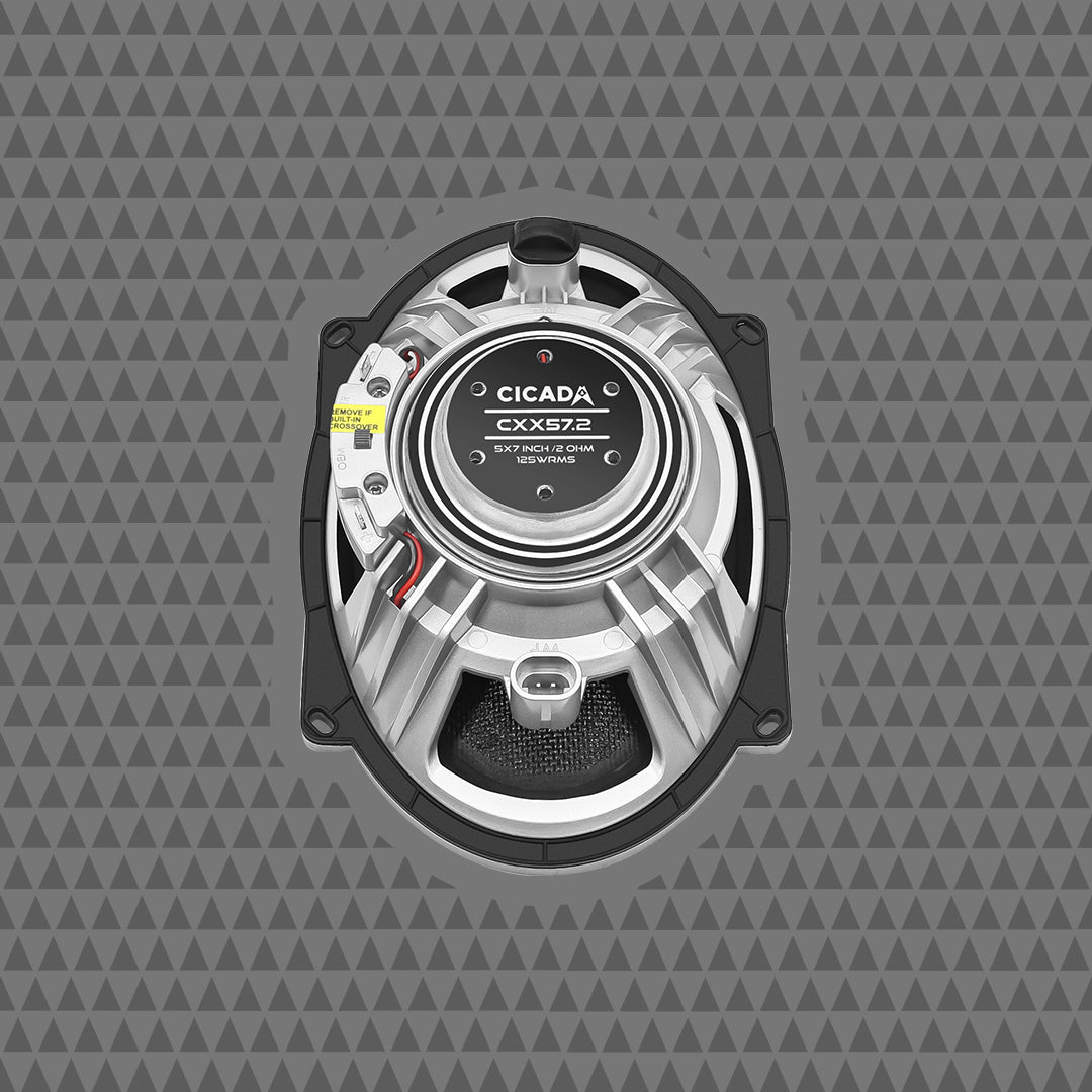 CICADA 5X7-INCH PRO COAXIAL SPEAKERS – 2Ω CXX572