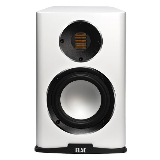 ELAC CARINA 5.25" BOOKSHELF SPEAKERS SATIN WHITE BS2434SW