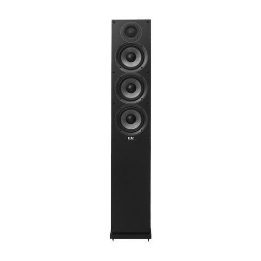 ELAC DEBUT 2.0 5.25" FLOOR STANDING SPEAKERS BLACK DF52BK