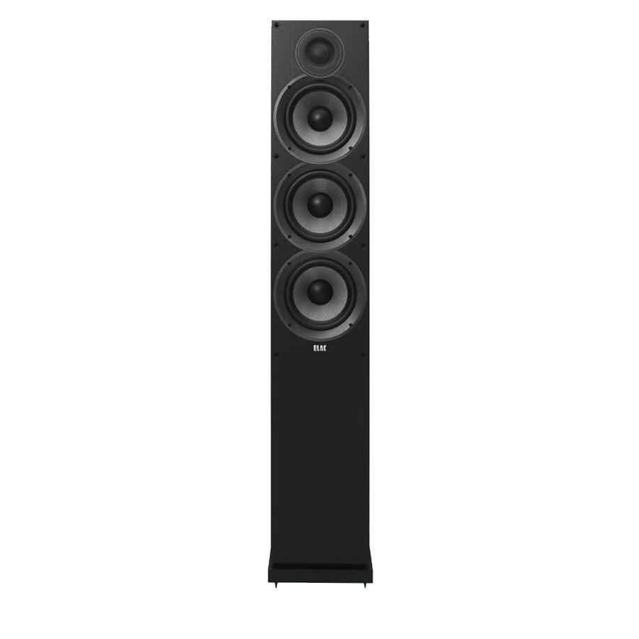 ELAC DEBUT 2.0 6.5" FLOOR STANDING SPEAKERS BLACK DF62BK