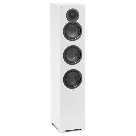 ELAC DEBUT PRIMA 5.25" FLOOR STANDING SPEAKERS WHITE DFP5W