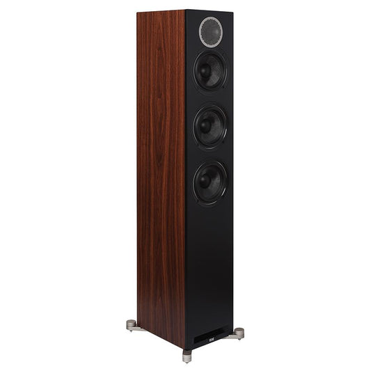 ELAC DEBUT REFERENCE 5.25" FLOOR STAND SPEAKER BLACK DFR52BK