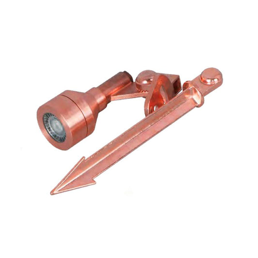 ILLUMICARE COPPER UP DOWN FIXTURE INCL. REMOV SHROUD EROS