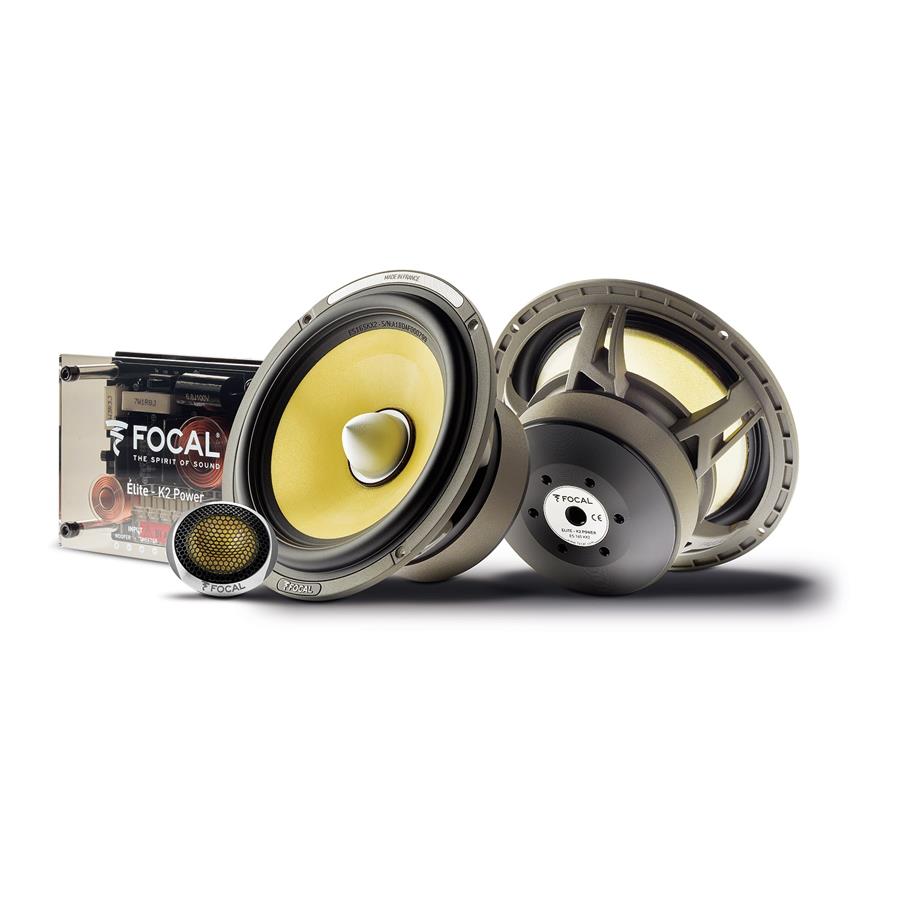 FOCAL K2 POWER KEVLAR 2-WAY 6.5" COMPONENT KIT ES165KX2