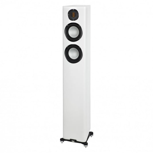 ELAC CARINA 5.25" FLOOR STAND SPEAKER SATIN WHITE FS2474SW