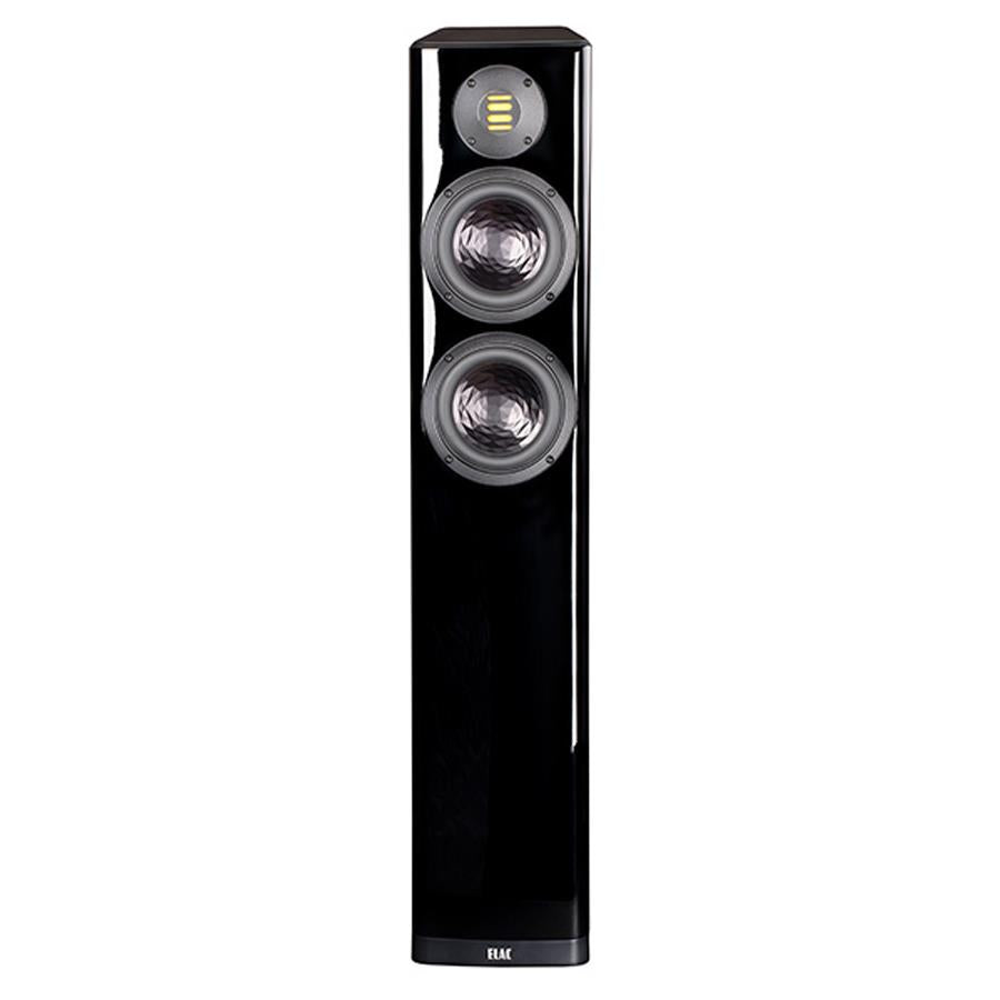 ELAC VELA FLOOR STANDING SPEAKERS GLOSS BLACK FS407GB