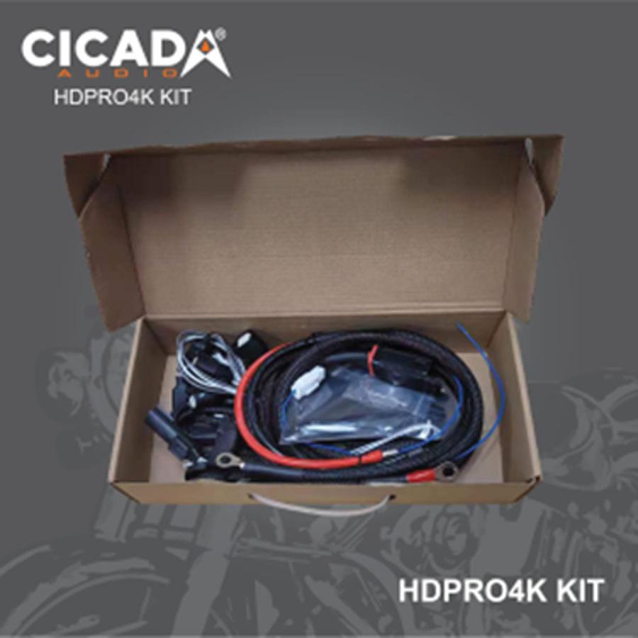 CICADA AMP HD PLUG&PLAY HARNESS KIT HDPRO4K