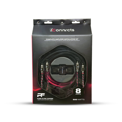 iCONNECTS PRO 8 AWG 600W AMPLIFIER KIT ICPRO600K