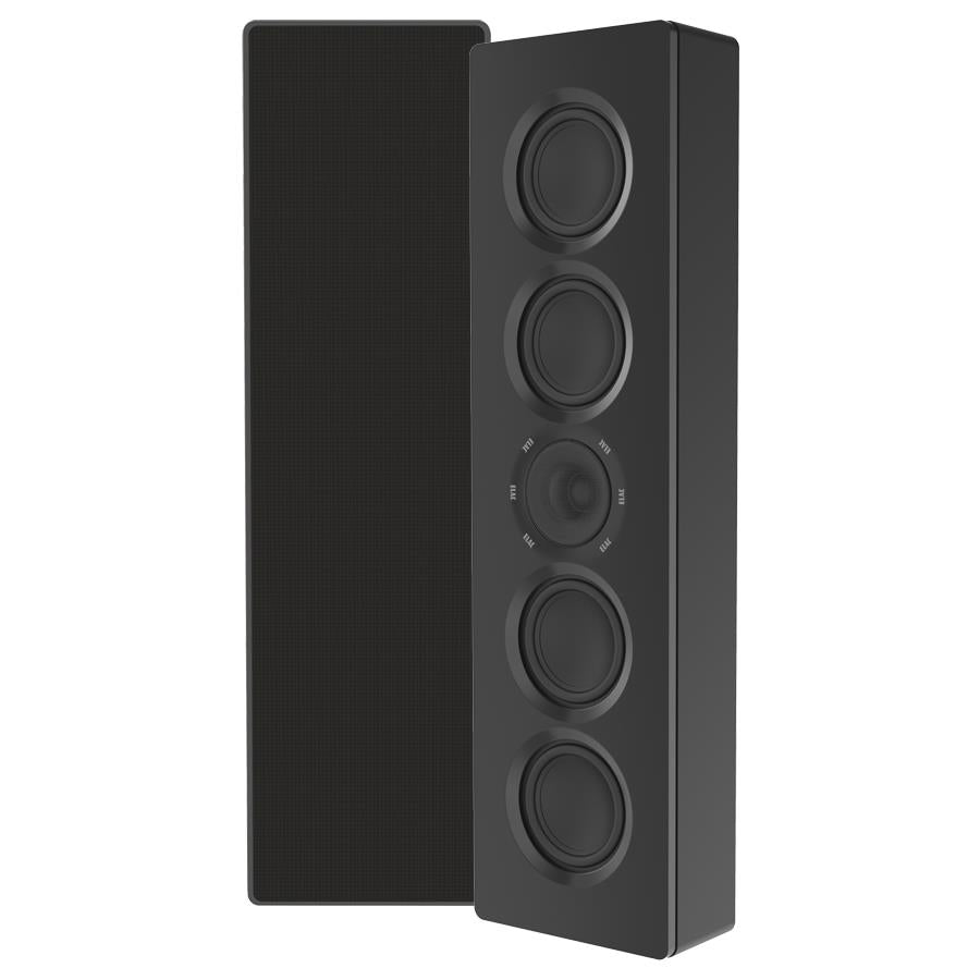 ELAC MURO DUAL ACT 4" DUAL  4" SPEAKERS w/ TWEETER LCR BLK