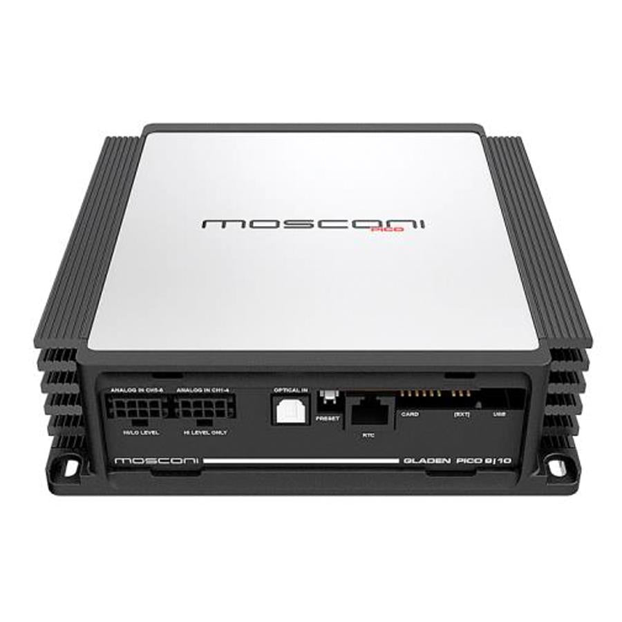 MOSCONI PICO SERIES 8 CHANNEL AMP 10 CHANNEL DSP PICO810DSP