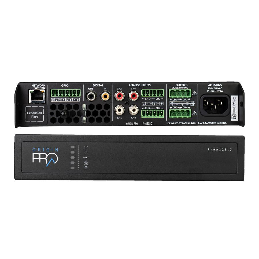 ORIGIN PRO 4CH 60W/CH POWER AMPLIFIER PROA1252