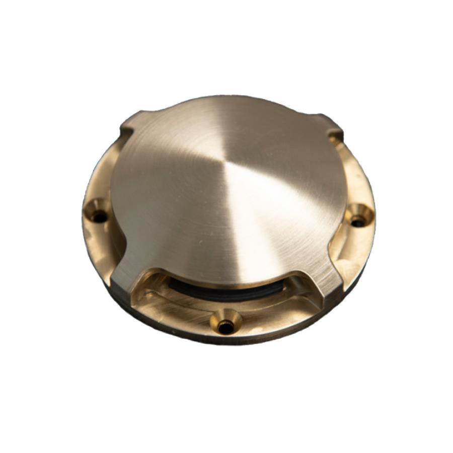 ILLUMICARE BRASS DOCK LIGHT INTEGRATED PROTEUS BRASS