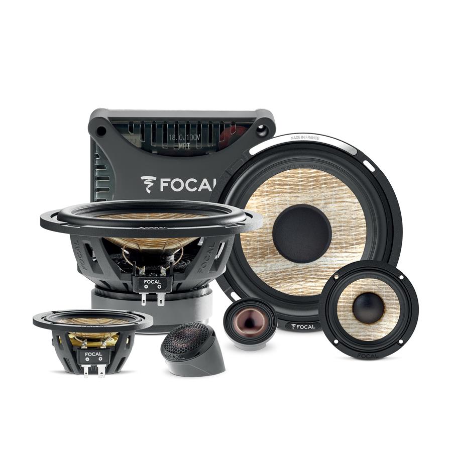 FOCAL EXPERT FLAX 3-WAY 6.5"  COMPONENT KIT PS165F3E