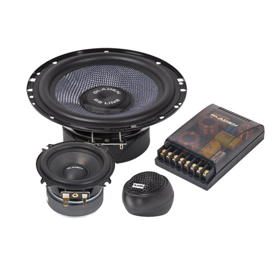 GLADEN RS LINE 6.5" 3WAY COMPONENT SPEAKER RS1653