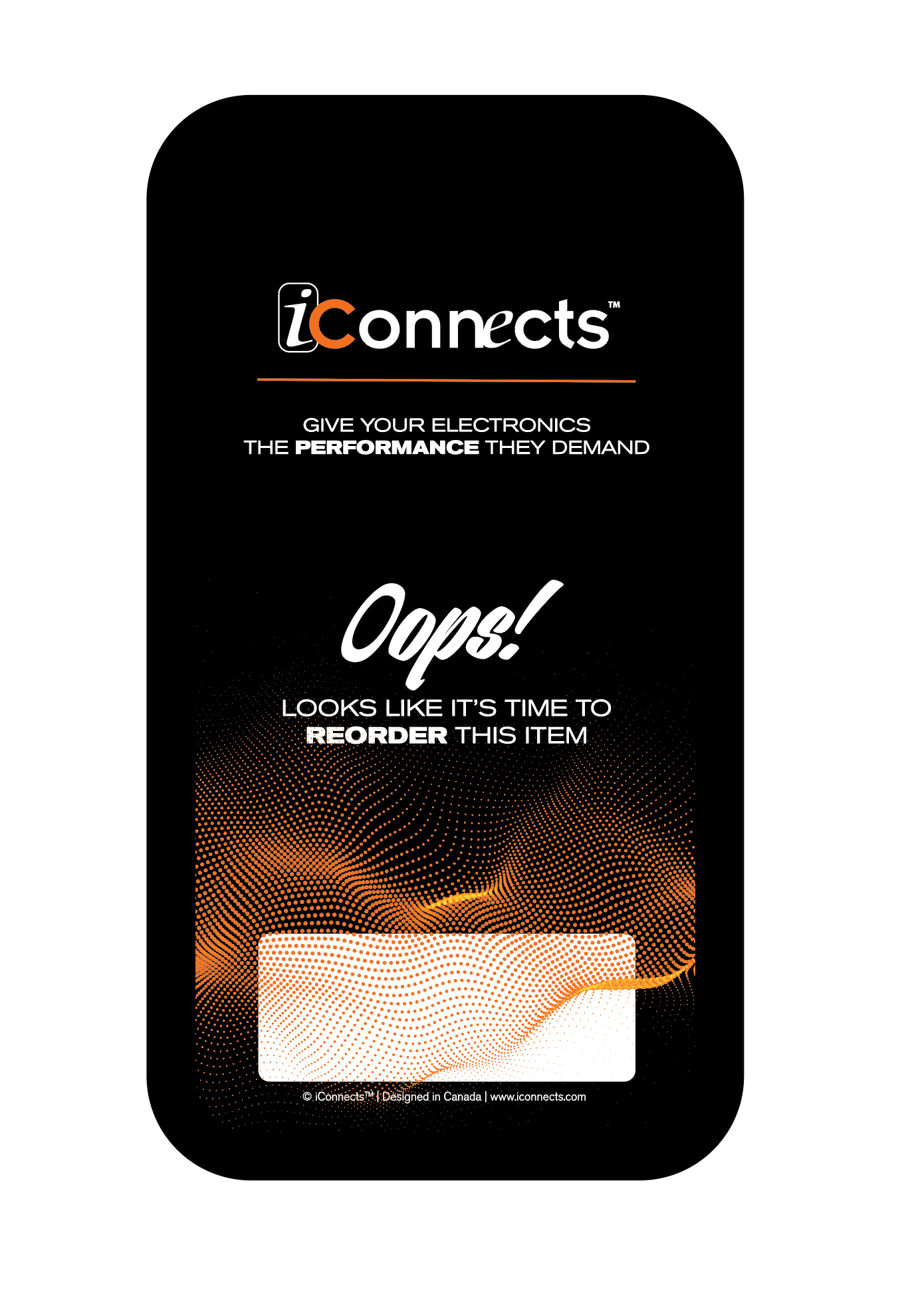 ICONNECTS INVENTORY CARD SMALL (25 IN BUNDLE) ICINVCARDS