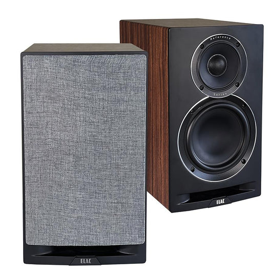 ELAC UNI-FI REFERENCE 6.5" BOOKSHELF SPEAKERS BLACK UBR62BK