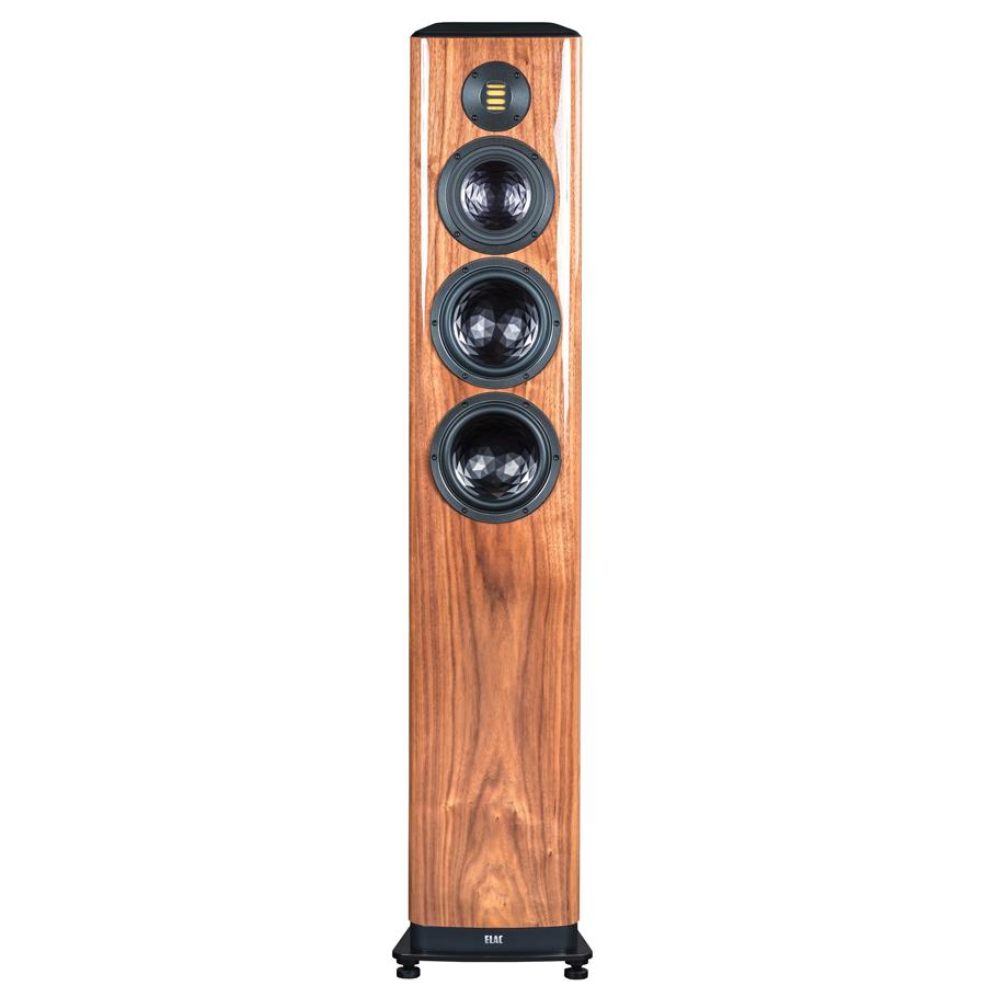 ELAC VELA FLOOR STANDING SPEAKERS GLOSS WALNUT VFS409GN